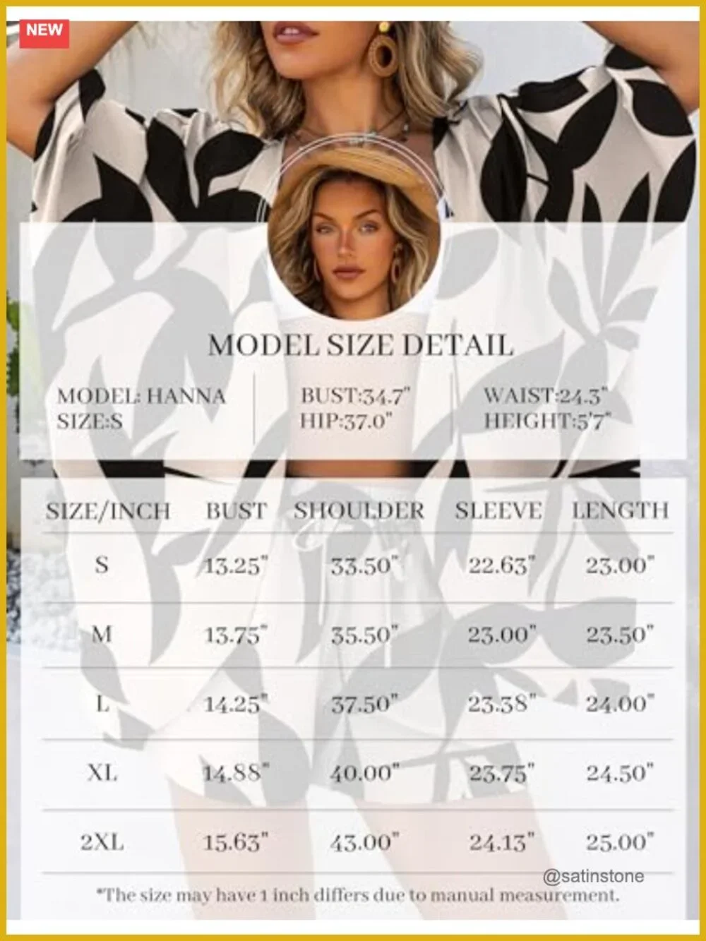 Women's 2 Piece Kimono Cover Up Shorts Set Tropical Print